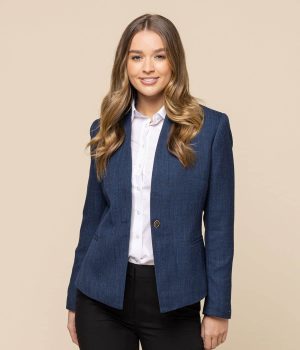 Claremont Women's Textured Crop Jacket