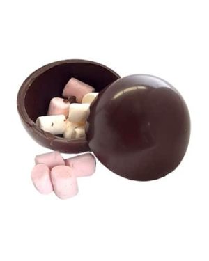 3D HOT CHOCOLATE BALL FILLED IN WHITE BOX B