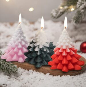 Christmas Tree Shape Candles