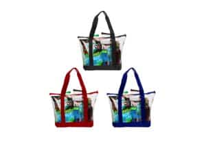 Tote Bag Clear Zipper